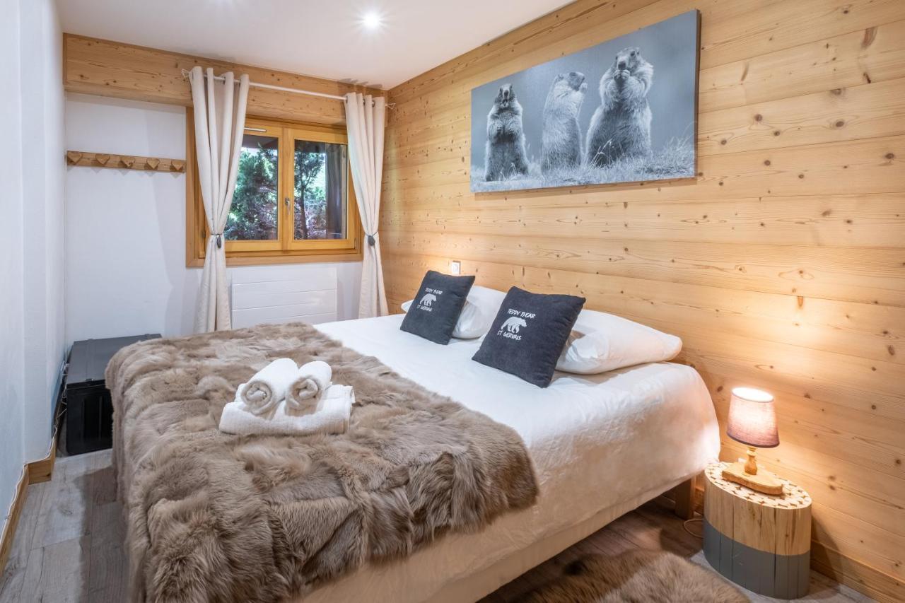 Chalet Teddy Bear 3 Chambres, Au Coeur De St Gervais Saint-Gervais-les-Bains Exteriör bild