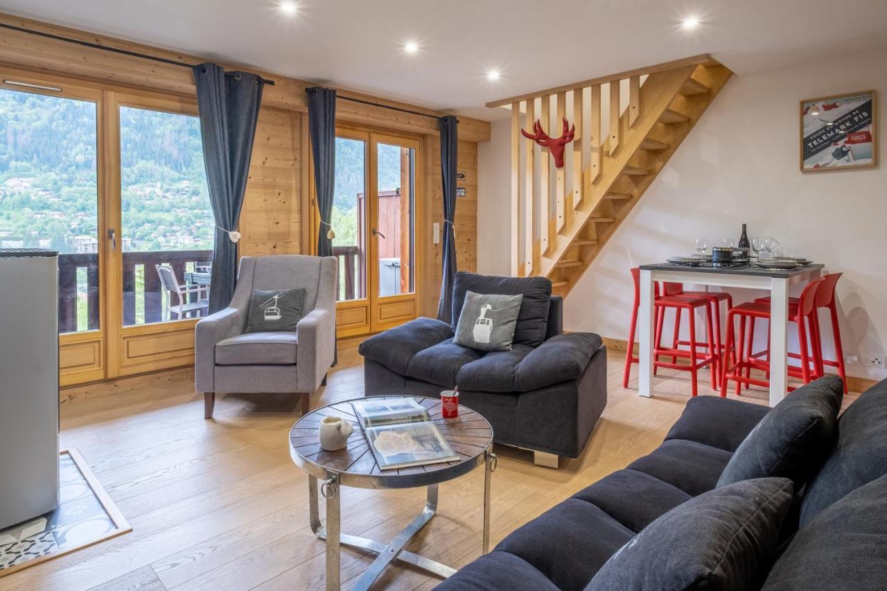 Chalet Teddy Bear 3 Chambres, Au Coeur De St Gervais Saint-Gervais-les-Bains Exteriör bild